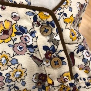 Zara boho floral long sleeve tunic dress